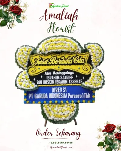 Papan Bunga Duka di 20 Ilir D Iv